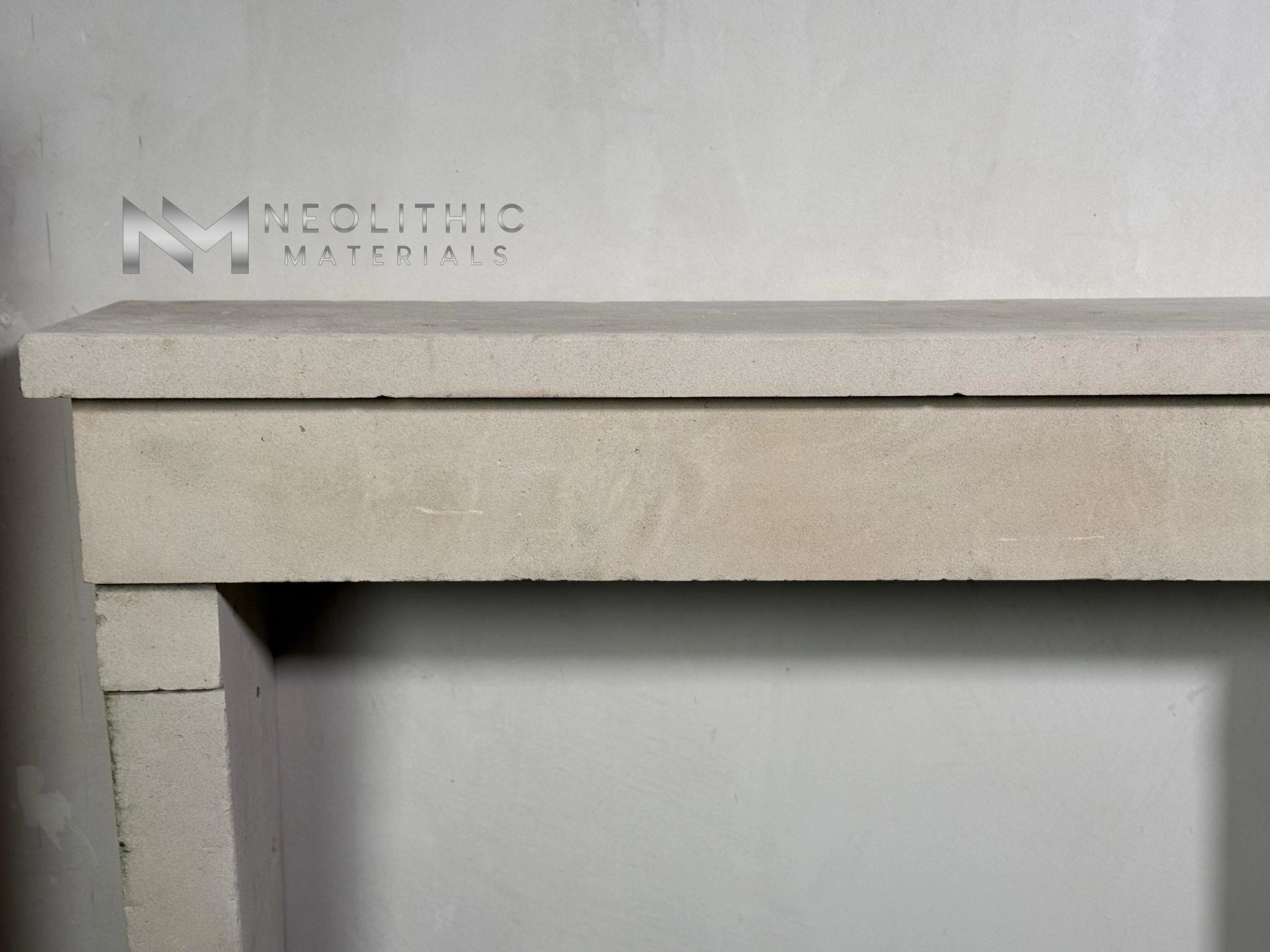 French Antique 19th Century Limestone Fireplace - Image 4